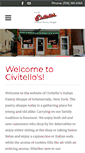 Mobile Screenshot of civitellos.com